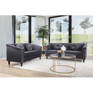 Microfiber Living Room Sets & Sofas You'll Love | Wayfair